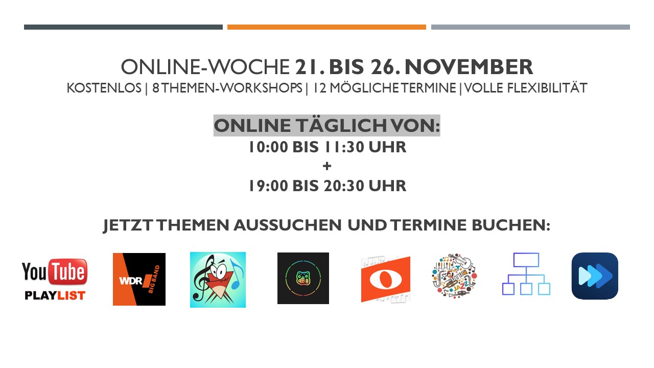 Übersicht Online-Woche
